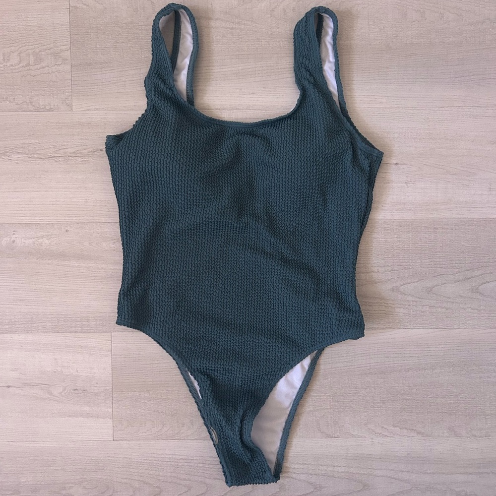 SHEIN Women's One Piece Swimsuit in Teal